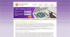 Desktop Screenshot of personalsfinance.com