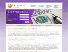 Tablet Screenshot of personalsfinance.com